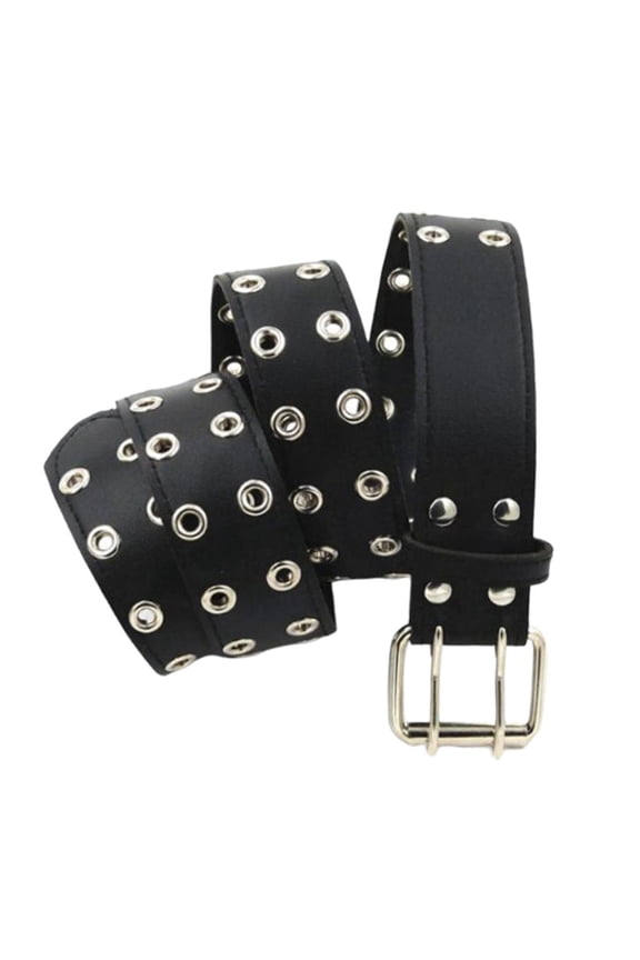 Steampunk Waist Metal Holes Pin Buckle Waistband , 3.8cm Wide