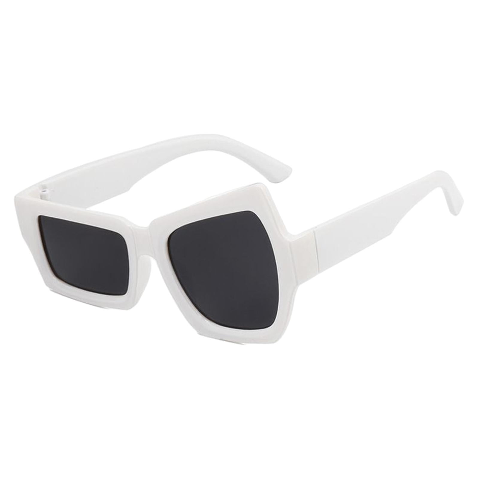 Yunhgft Sunglasses, UV , Retro Asymmetric Unisex Novelty Eyewear