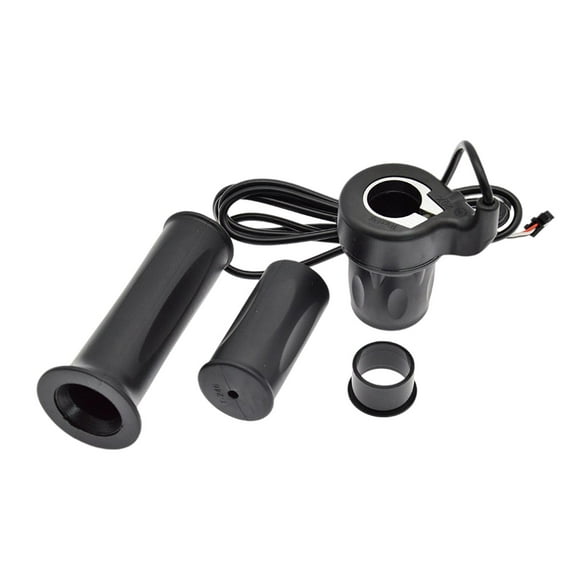 Yunhgft Twist Throttle Control Thumb Throttle Converter with Cable for Scooter Electric Bike Motorcycle Electric Bicycles Handlebar Mounting