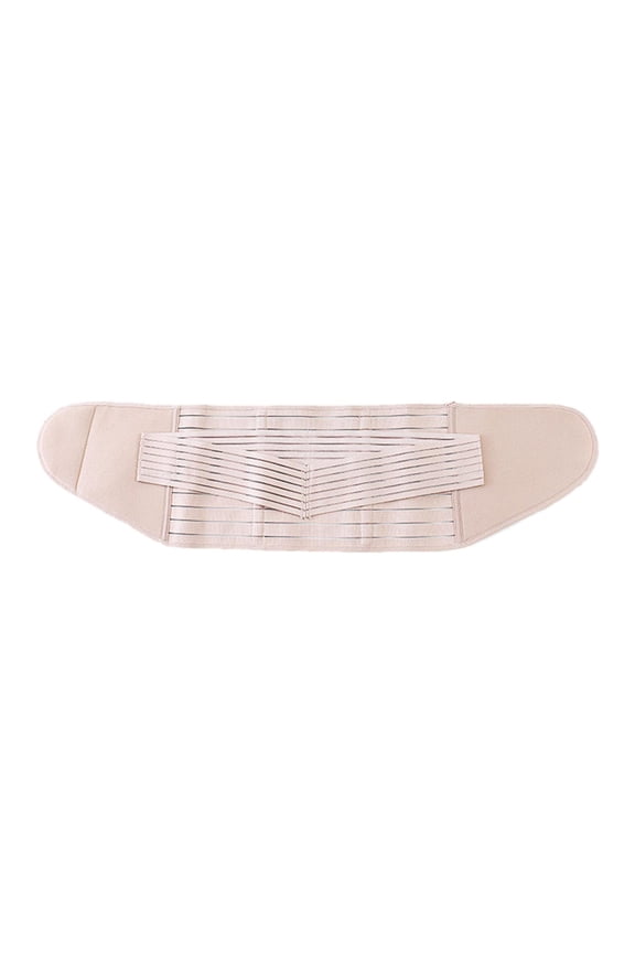 Waist Trainer Belt for Women - Waist Cincher Trimmer Workout Fitness Back Support Ab Belt - Slimming Body Shaper Belts Beige M