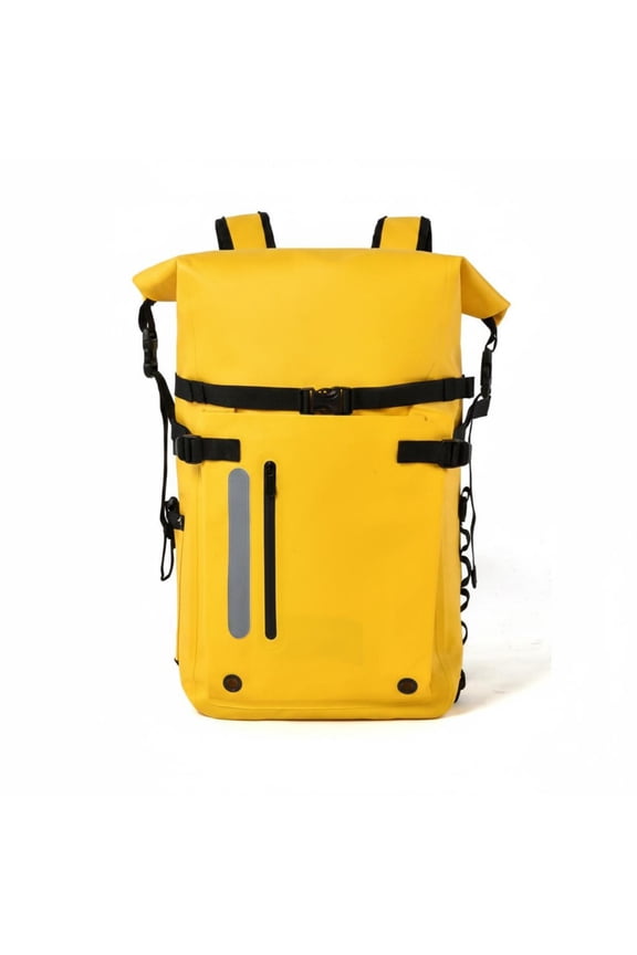 Waterproof Backpack Dry Bag Rucksack 500D PVC Reinforced Buckle 30L Rugged Pack for Waterfalls Canyoning
