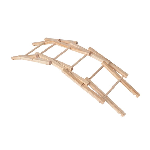 Yunhgft Wood Science Model Bridge Building Project Crafts Physics Science Kits for Teens