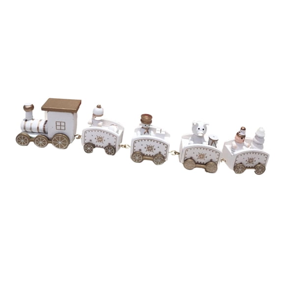 Yunhgft Xmas Train Ornament Christmas Tree Decoration Train, Train Decor Set for Outdoor D