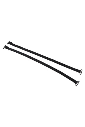 '-slip Bra Straps Adjustable Replacement Shoulder Straps - Black, as