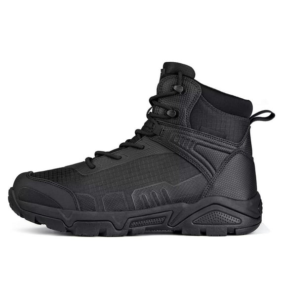 Yunkctuk Men's Waterproof Hiking Boots Mens Lightweight Outdoor Mid Trekking Climbing Boots for Men.