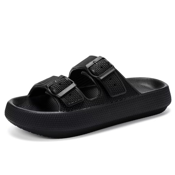 Yunkctuk Men's and Women's Non Slip Slippers, Men's and Women's Adjustable Sandals, Men's and Women's Fashionable and Simple Slippers.