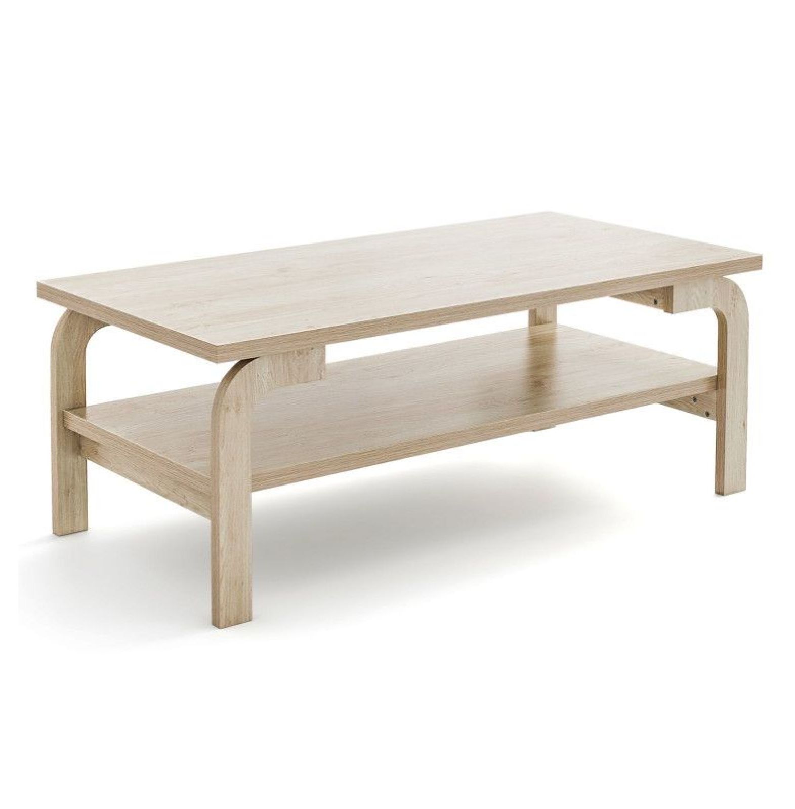 Yunken 47 Inch Rectangular Accent Coffee Table for Living Room, Large ...