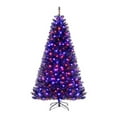 thumbnail image 1 of Yunken 6/7/8 Feet Artificial Christmas Tree with 6 Lighting Modes & Spooky Sounds for a Themed Halloween Holiday Party, 1 of 9