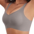 thumbnail image 1 of Yunleeb Invisible Bralette Lightweight Bra with Silicone Line Support Bra YL01-Gray S, 1 of 8