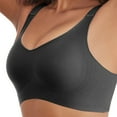 thumbnail image 1 of Yunleeb Seamless Bra Feel Air Wireless with Support,T-Shirt Bra YL01-Black L, 1 of 8