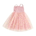 thumbnail image 1 of Yunliwuli Baby Girls Summer Dress Daisy Print Mesh A-Line Princess Dress for Beach Party Cute Clothes, 1 of 9