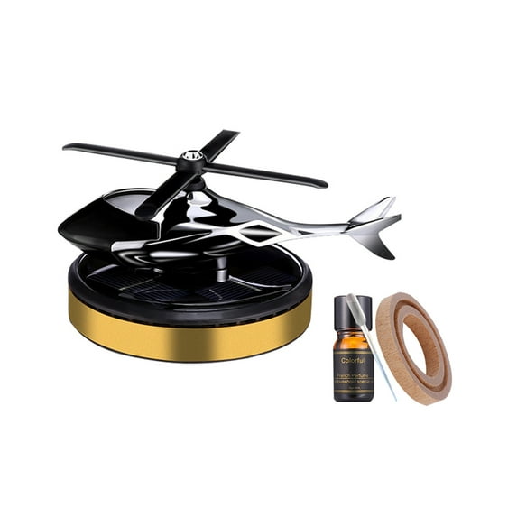Yunliwuli Car Air Freshener, Mini Aircraft Shape Vehicular Odor Remove Perfume Diffuser Car Interior Decoration