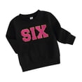 thumbnail image 1 of Yunliwuli Kids Baby Girls Sweatshirt Letter Embroidery Long Sleeve Pullovers Autumn Tops for Toddler Cute Fall Clothes, 1 of 10