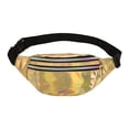 thumbnail image 1 of Yunliwuli Outdoor Waist Bag Adjustable Laser Fanny Pack Crossbody Chest Bag for Men Women Sports Workout Running, 1 of 8