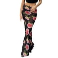 thumbnail image 1 of Yunliwuli Women's Mesh Skirt Slim Fit Floral See Through Long Fishtail Skirt for Party Club, 1 of 10