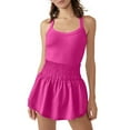 thumbnail image 1 of Yunliwuli Women's Tennis Dress Skorts Underneath Solid Color Sleeveless Athletic Dresses Workout Golf Dress, 1 of 4