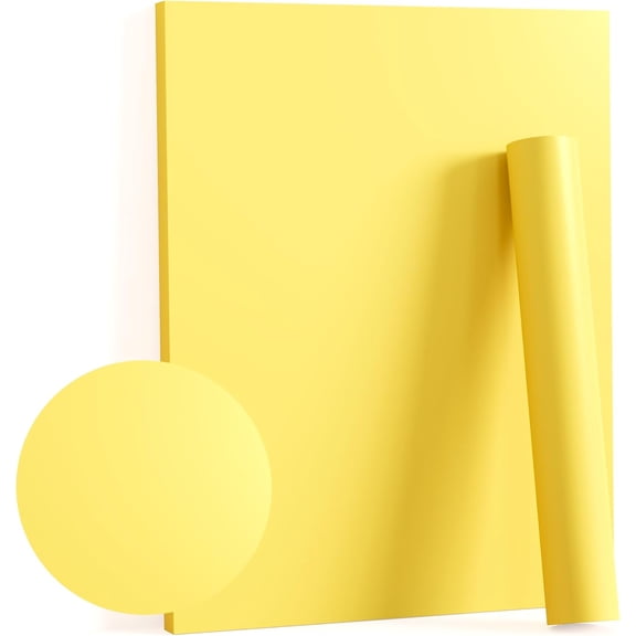 Yunmu Furniture Peel and Stick Wallpaper Contact Paper Modern Self Adhesive Wall Paper Removable Renter Friendly Textured Solid Color Shelf Cabinet Vinyl Roll (118''x17.7'',Yellow)