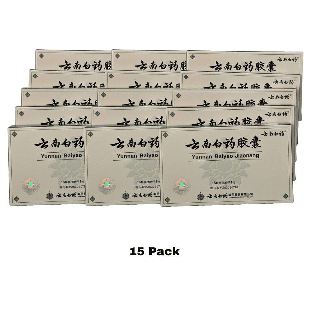 Yunnan Baiyao (15 Pack) 16 Caps each (240 ct.) - For pets - Walmart.com