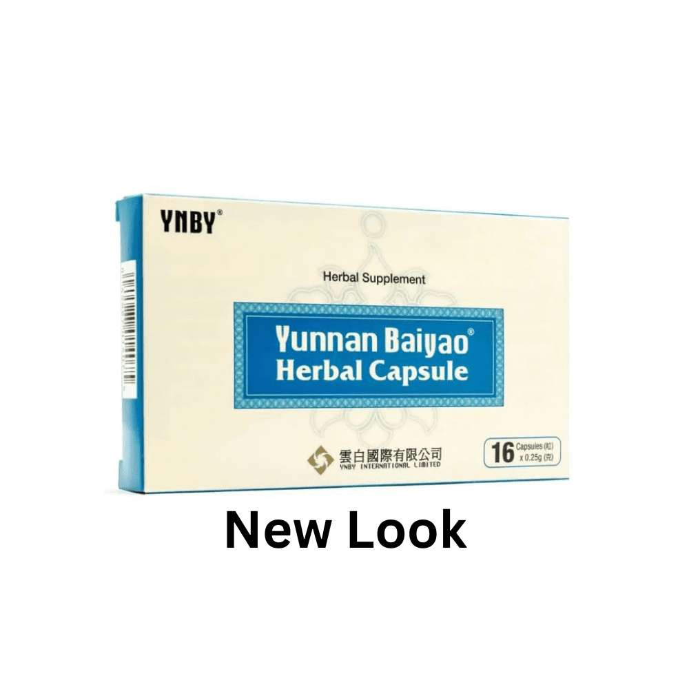 Yunnan Baiyao Capsules Blue Box,Exported Version (16 Capsules) For Pets(5Boxes)