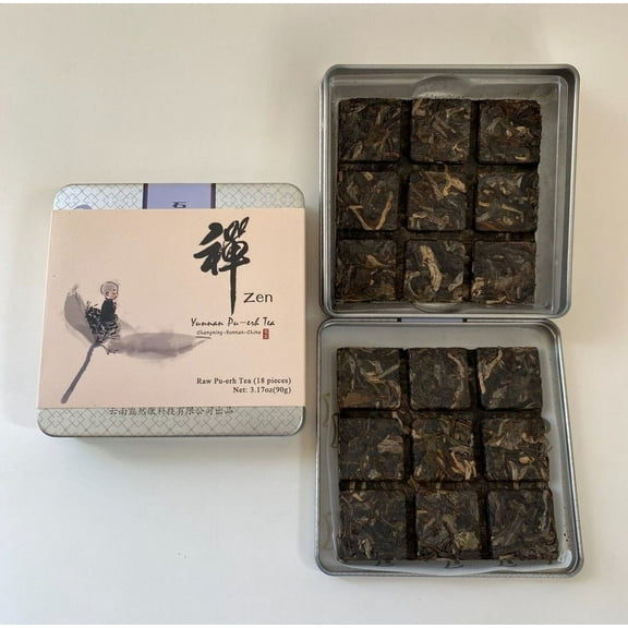 Yunnan Changning Pu-erh Tea/Compressed & Squared Raw Tea