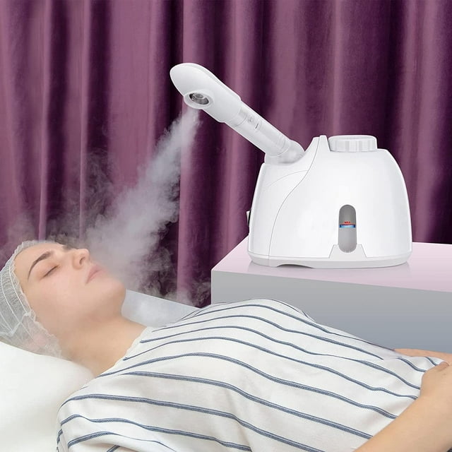 Yunnyp Portable Facial Steamer,Nano Ionic Face Steamer with 360