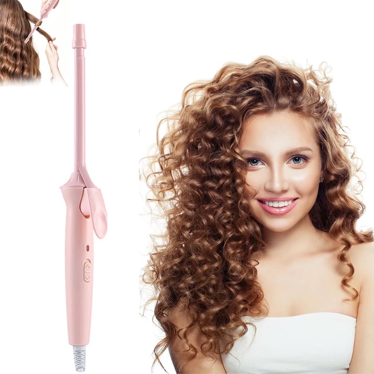 Yunnyp Small Hair Curling Wand, 9mm Ceramic Barrel  display picture 2