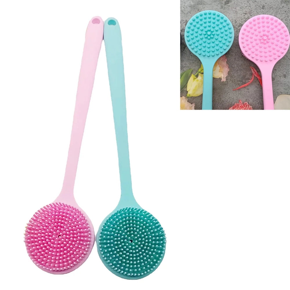 Yunnyp Silicone Shower Brush Back & Body Scrubber Bath Body Brush