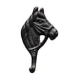 thumbnail image 1 of Yunuuuoa 1 Packs Iron Horse Head Wall Hook Vintage Farmhouse Decor for Kitchen Garden Tool Storage Rustic Home Decoration Practical Hanging Organizer, 1 of 6
