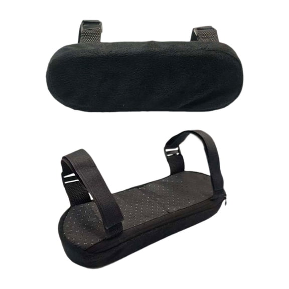Yunuuuoa 1 Packs Wheelchair Armrest Pads Cushion Support for Office Gaming Chair Ergonomic Elbow Rest Pressure Relief Memory Foam Arm Rest Pad for Desk Chair Computer Chair Seat Accessories