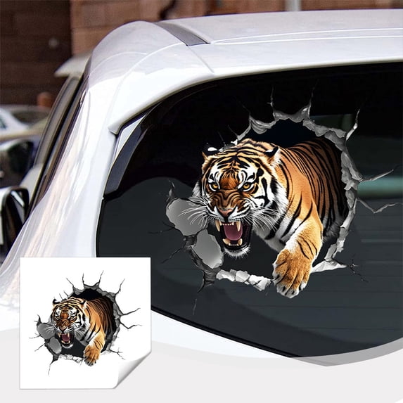 Yunuuuoa 2 Packs Car Sticker Decals Scratch Cover Vinyl Protection - Waterproof Removable Automotive Body Film for Vehicle Exterior Customization, DIY Decoration Accessories