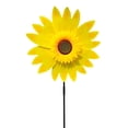 thumbnail image 1 of Yunuuuoa 2 Packs Sunflower Windmill Outdoor Garden Decoration DIY Kit Plastic Wind Spinner Colorful Reflective Spinning Yard Lawn Patio Decor, 1 of 8