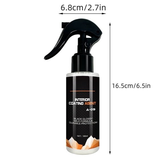 Yunuuuoa 3 Packs Ceramic Coating Spray for Cars Hydrophobic Sealant High Gloss Paint Protection Long Lasting 90 Days Waterless Wash Wax UV Protection Detailing Polish