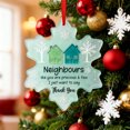 thumbnail image 1 of Yunuuuoa 3 Packs Handmade Sea Glass Snowflake Ornament Friendship Gift Keepsake Natural Beach Glass Decor for Christmas Tree Home Window Hanging Unique Present, 1 of 8