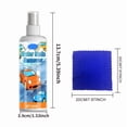 thumbnail image 1 of Yunuuuoa 3 Packs Streak-Free Glass Cleaner Spray for Car Windshields Mirrors Home Windows Water Spot Remover with Microfiber Cloth Fast-Acting Formula for Crystal Clear Shine and Visibility, 1 of 9