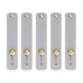 thumbnail image 1 of Yunuuuoa 5-Pack Universal Phone Finger Strap Grip with Strong Adhesive for Secure One-Handed Use, Stand Function & Anti-Drop Protection - Compatible with Most Smartphones, 1 of 3