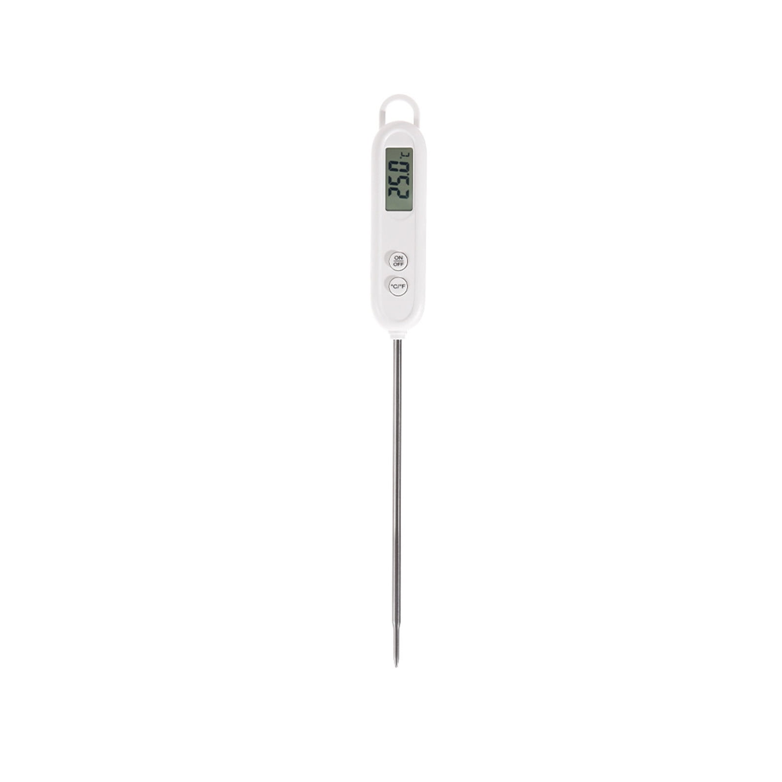 Yunuuuoa 5 Packs Digital Food Thermometer Instant Read Fast Accurate Kitchen Cooking Meat Probe Thermometer for Grilling Baking BBQ Candy Making with LCD Display