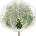 thumbnail image 1 of Yunuuuoa 5 Packs Plant Protection Net with Drawstring, Garden Insect Barrier Cover for Fruits Vegetables, Reusable Polyester Mesh, Breathable Sunlight Air Water, Outdoor Gardening Crop Shield, 1 of 6