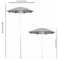 thumbnail image 1 of Yunuuuoa Adjustable Plant Umbrella Sun Shade Cover UV Protection Outdoor Garden Patio Plant Protector Reusable Easy Install Lightweight Durable, 1 of 5