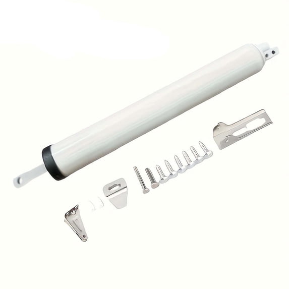 Yunuuuoa Adjustable Pneumatic Screen Door Closer Quiet Soft Close Mechanism with Manual Positioning for Sliding Screen Storm Security Doors