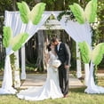 thumbnail image 1 of Yunuuuoa Butterfly Window Decoration, Veil Mesh Wedding Arch Backdrop, Outdoor Garden Party Decor, Plastic Floral Scene Arrangement for Festival Birthday Celebration, Hanging Decoration, 1 of 6