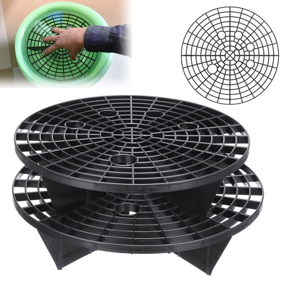 Yunuuuoa Car Wash Grit Trap Insert Water Bucket Filter Se Kit with Dirt Guard, Sand Separator for Auto Detailing, Vehicle Cleaning, Home & Garage Use, Wash Mitt Accessory