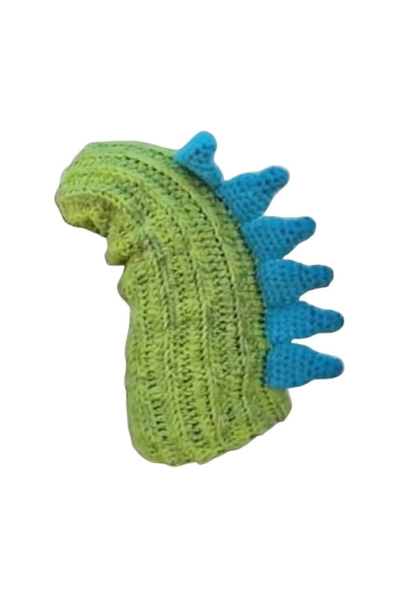 Dinosaur Style Animal Nose Warmer Cover Knitted Winter Nose Protector for Cold Weather Outdoor Activities