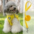 thumbnail image 1 of Yunuuuoa Escape-Proof Dog Harness with Reflective Leash Set - Soft Breathable Vest for Walking Running Training - Adjustable X-Shape Design for Small Medium Large Pets - Night Safety Reflective Strips, 1 of 9