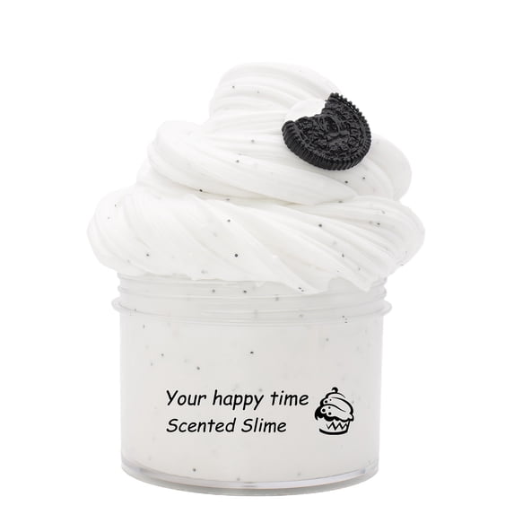 Yunuuuoa Furry Cloud Slime Butter Slime Clay Non Settling DIY Craft Toy for Sensory Play Stress Relief Creative Sculpting Stretchy Slime Kit with Accessories
