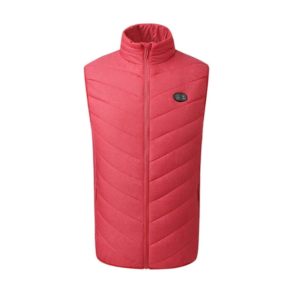 Yunuuuoa Heated Vest for Men with 8-Zone Heating & Vibration Massage, Lightweight Thermal Vest for Outdoor Winter Activities, Charging Electric Vest for Skiing Cycling Fishing
