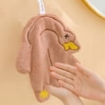 thumbnail image 1 of Kitchen Hand Towel with Hanging Loop,Absorbent Coral Fleece Towel for Kitchen, Dish Drying Towel,Farmhouse Rooster Duck Pattern Decorative Towel, Soft Hand Towel for Kitchen Sink, Home Decor, 1 of 6