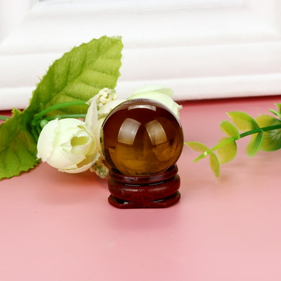 Yunuuuoa Rose Quartz Crystal Ball – 1.2" Crystal Sphere for Meditation, Feng Shui, Chakra Healing, Divination, and Home Décor