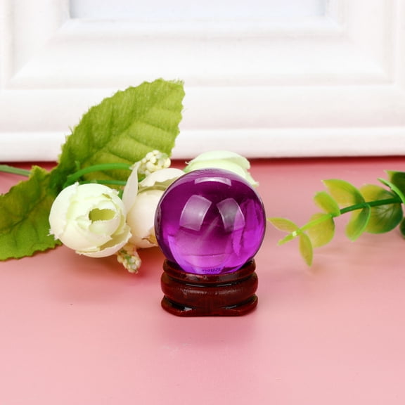 Yunuuuoa Rose Quartz Crystal Ball – 1.2" Crystal Sphere for Meditation, Feng Shui, Chakra Healing, Divination, and Home Décor