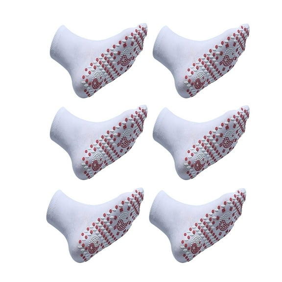 Yunuuuoa Self Heating Socks for Pain Relief - Tourmaline Massage Therapy for Foot Fatigue, Varicose Veins & Frostbite - Thermal Health Socks for Sports & Outdoor Activities