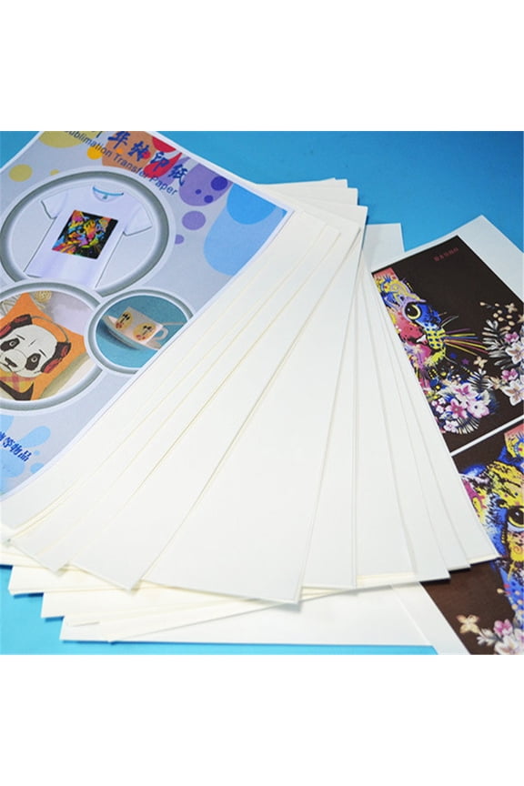 Sublimation Transfer Paper for T-Shirts Heat Press Printing Iron On Craft Fabric Mug Cloth Home Decor Custom Design Personalized Gifts